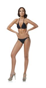 Macri Elena Vélez in a bikini