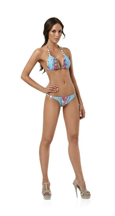 Macri Elena Vélez in a bikini