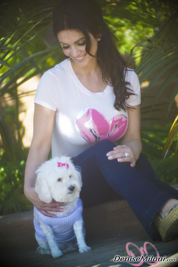 Denise Milani Photoset - Doggie13