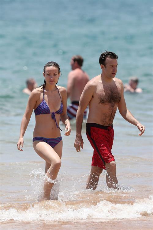 Olivia Wilde Bikini Pictures Olivia Wilde on the beach and in the water in Hawaii - May 26, 2013
