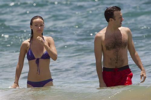 Olivia Wilde on the beach and in the water in Hawaii - May 26, 2013 