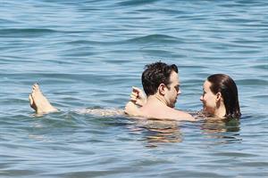 Olivia Wilde on the beach and in the water in Hawaii - May 26, 2013 