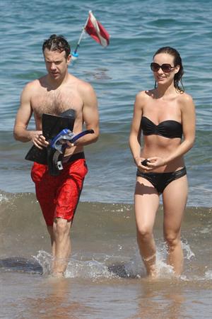 Olivia Wilde on the beach in Hawaii - May 27, 2013 
