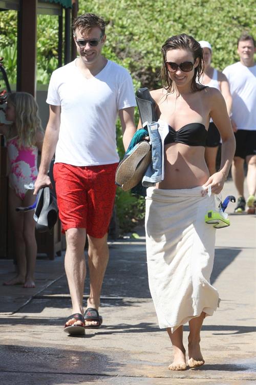 Olivia Wilde on the beach in Hawaii - May 27, 2013 