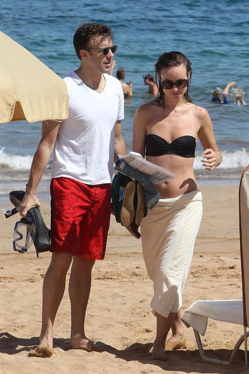 Olivia Wilde on the beach in Hawaii - May 27, 2013 