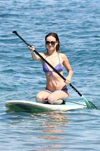 Olivia Wilde on the beach and in the water in Hawaii - May 26, 2013 