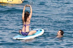 Olivia Wilde on the beach and in the water in Hawaii - May 26, 2013 