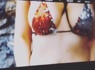 Maitland Ward in a bikini