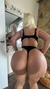 Blondie Fesser in lingerie - ass