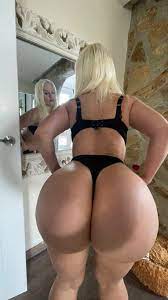 Blondie Fesser in lingerie - ass