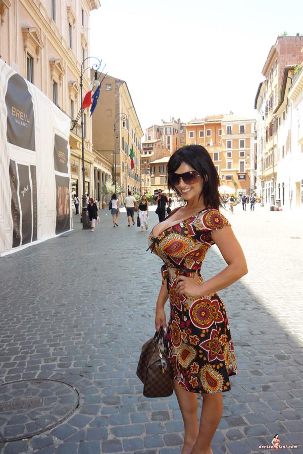 Denise Milani Snapshots - Rome1