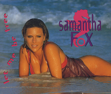 Samantha Fox in a bikini