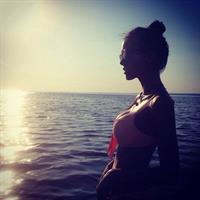 Viktoria Odintsova in a bikini