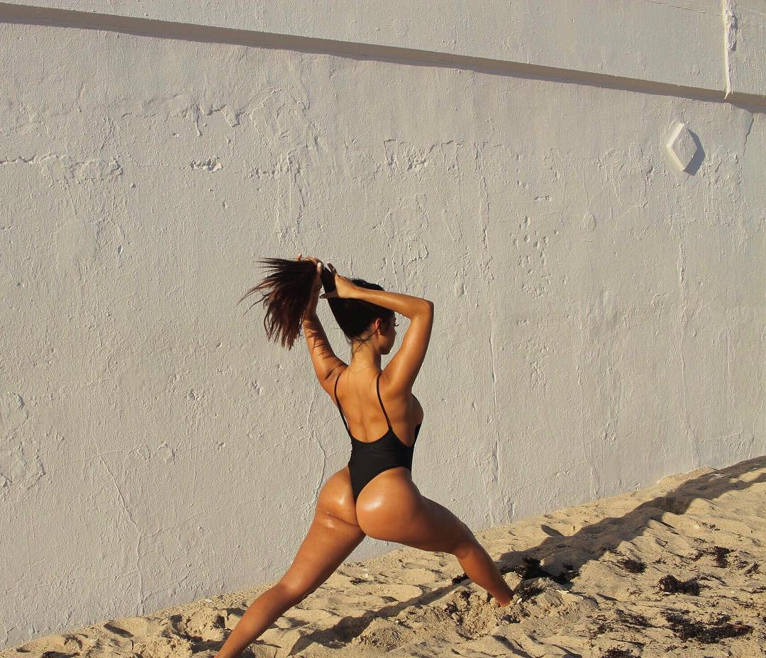 Tiana Musarra in a bikini