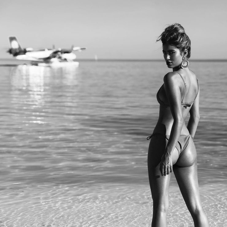 Bella Lucia in a bikini - ass