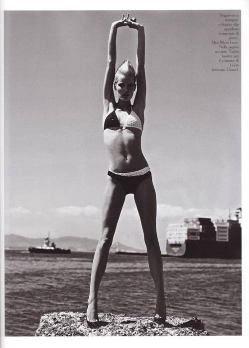 Caroline Maria Winberg in a bikini