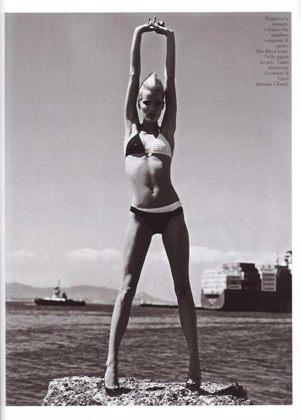 Caroline Maria Winberg in a bikini