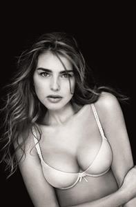 Tamara Lazic in lingerie