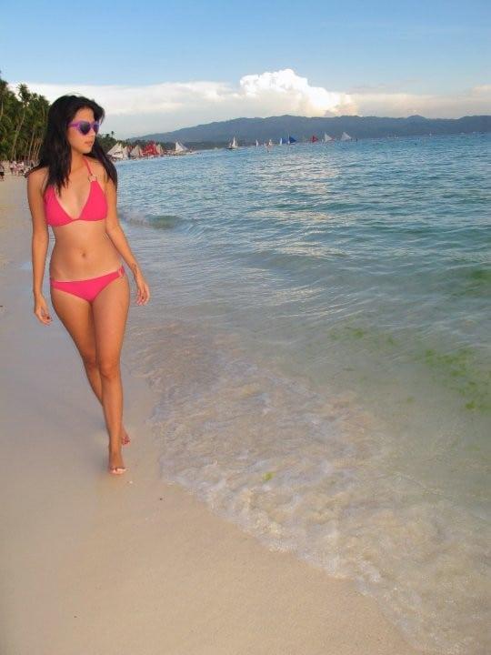 Maxene Magalona in a bikini