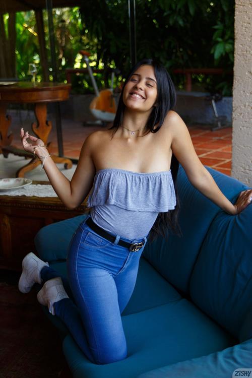 Katie Aris Latina with Small Tits