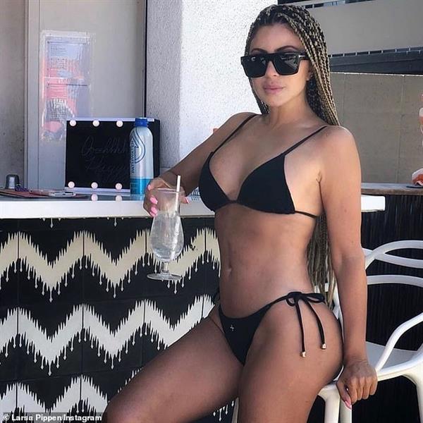 Larsa Pippen in a bikini