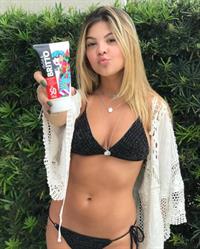 Julia Gomes in a bikini