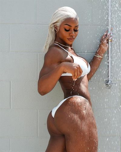 Jade Cargill in a bikini