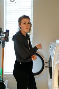 Kat Keen in Black Pants