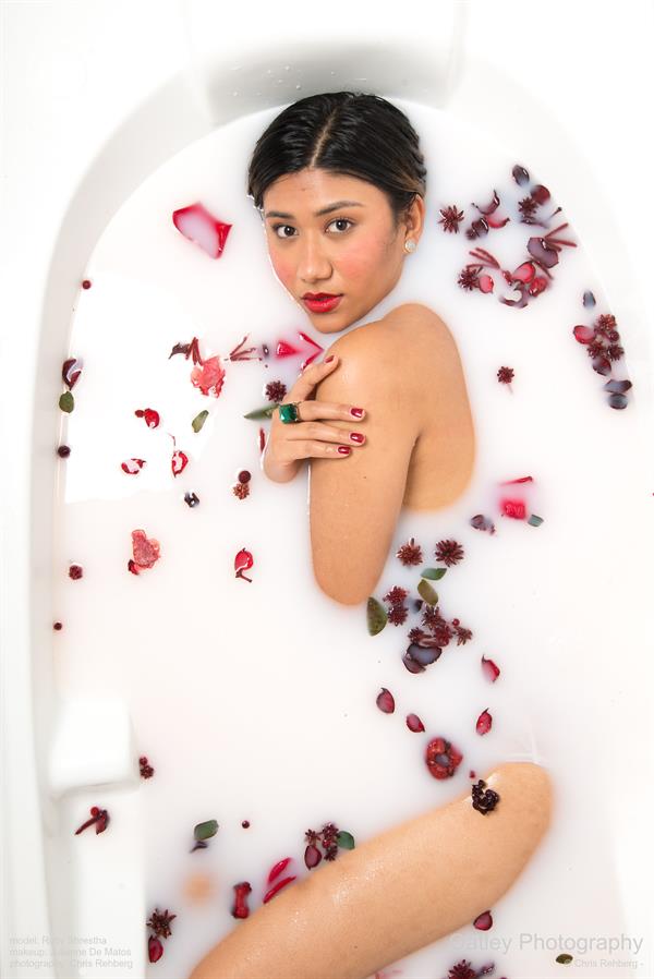 Exploring the theme of love in the bath. 