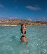 Tessa Brooks in a bikini