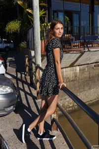 Zoe Aguilar in Underwear