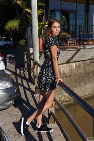 Zoe Aguilar in Underwear