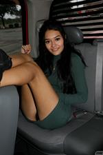 Soledad Lomas Flashing her Tits