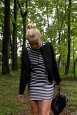 Vlada Romashina in Black Panties