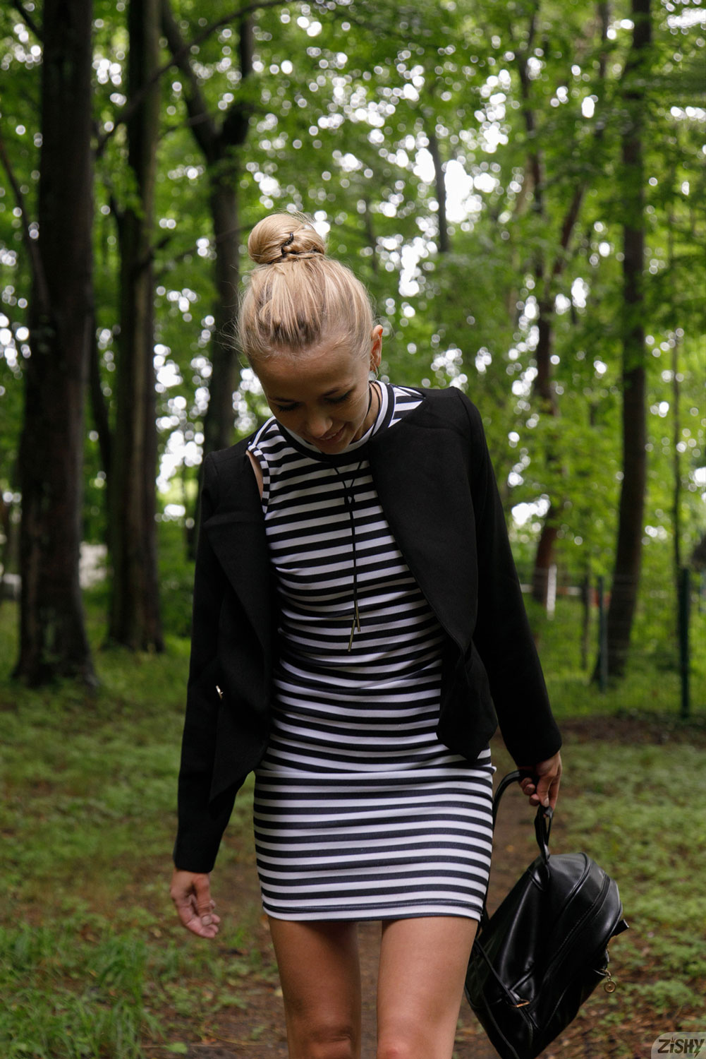 Vlada Romashina in Black Panties