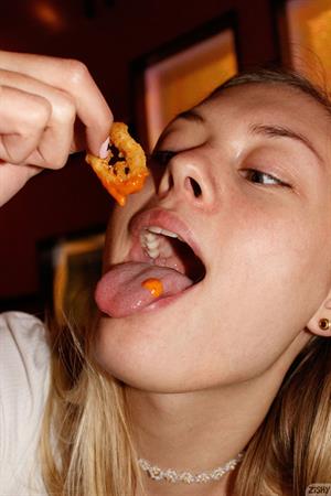 Amber Moore Pictures Amber Moore in Sheer White Bodysuit