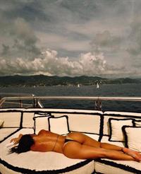 Victoria Villarroel Gamero in a bikini - ass