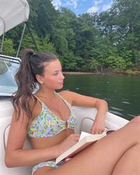 Addy Davis in a bikini