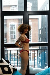 Solana Bardell Posing Topless