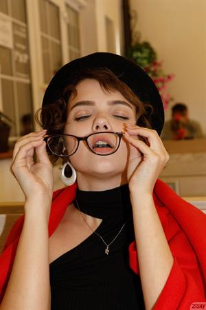 Victoria Minina Pictures Victoria Minina Cutie with Glasses