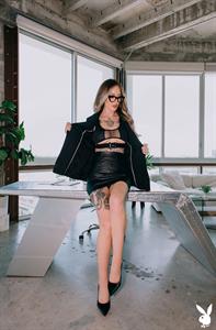 Paige Amaze poses nude for Playboy