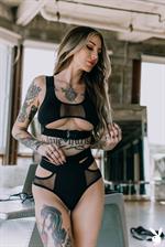 Paige Amaze poses nude for Playboy