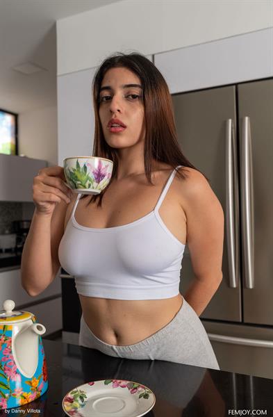 Busty babe Angelika K