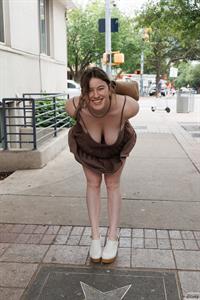 Busty Riley Nixon in a Sundress