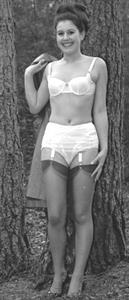 Anonymous in lingerie