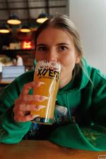 Allie Chandler in a Hoodie