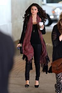 Selena Gomez out walking in Toluca Lake on April 5, 2013