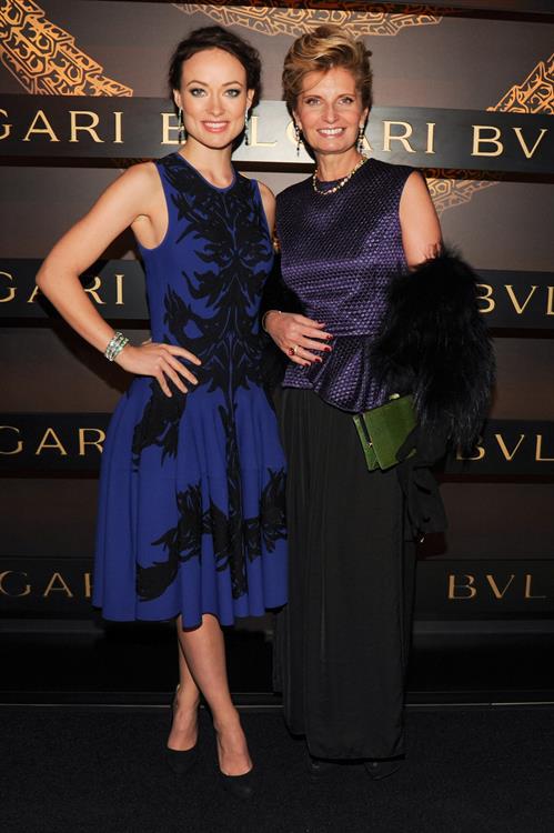 Olivia Wilde Bulgari Celebrates Icons Of Style: The Serpenti - 5th Avenue - New York City - February 9, 2013 