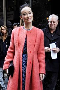 Olivia Wilde attends Calvin Klein Fall 2013 Presentation in New York City - February 14, 2013 