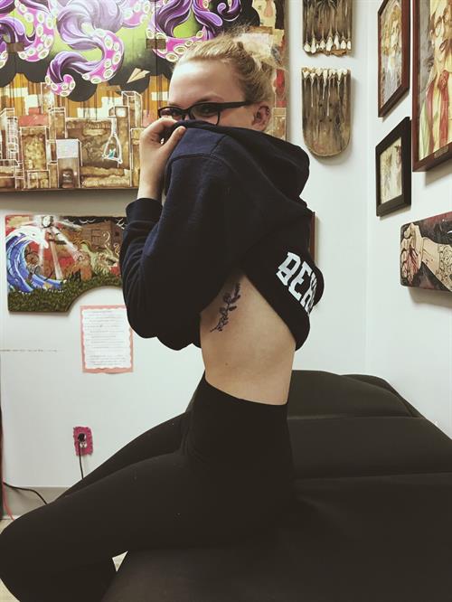 Bailey taking a selfie